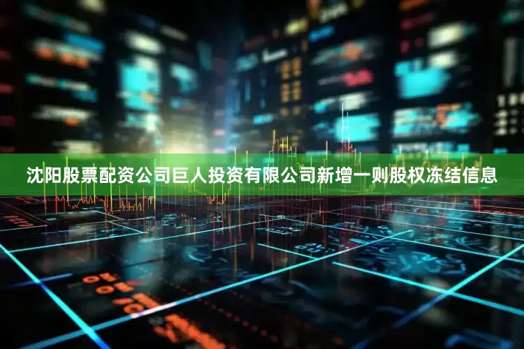 沈阳股票配资公司巨人投资有限公司新增一则股权冻结信息