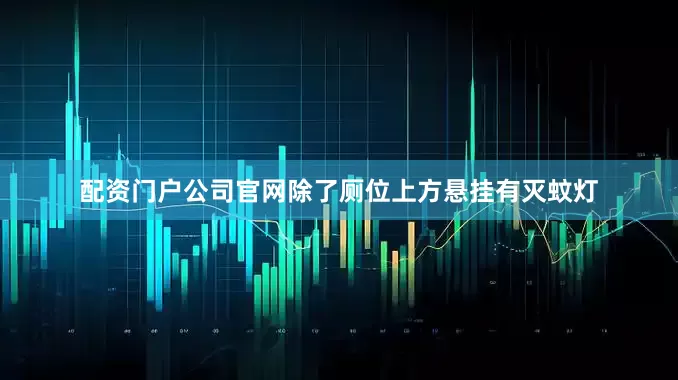 配资门户公司官网除了厕位上方悬挂有灭蚊灯
