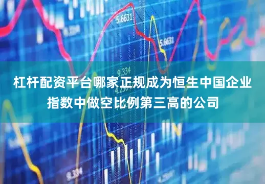 杠杆配资平台哪家正规成为恒生中国企业指数中做空比例第三高的公司